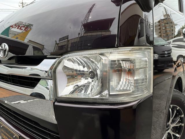 ハイエースバン ロングスーパーGL 4型 社外ナビ バックカメラ ETC LEDライト LEDフォグ 15インチアルミホイール リアスピーカー ツイーター スライド窓 キーレスキー(29枚目)