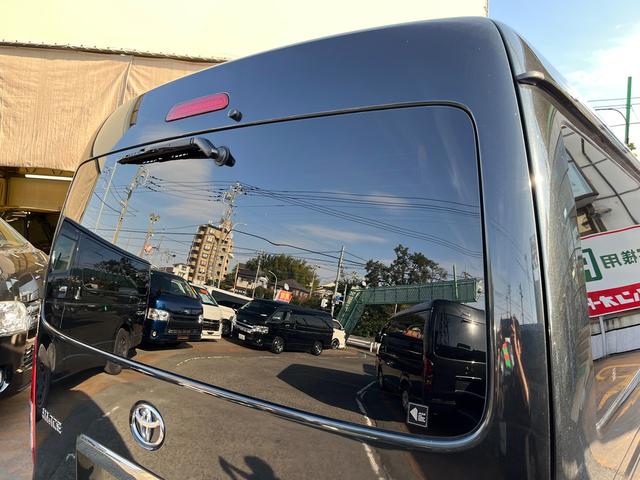 ハイエースバン スーパーGL ダークプライムII 5型ディーゼル グラインドタトゥー施工 ローダウン 20インチアルミホイール 社外ナビ ETC モデリスタスポイラー 電動スライドドア Rフィルム LED室内灯 トヨタセーフティセンス スマートキー(46枚目)