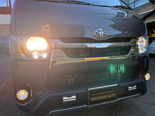 ハイエースバン スーパーGL ダークプライムII 6型 2.8ディーゼル ワンオーナー禁煙車 純正ナビ TRD15インチアルミホイール TRDバンパーガード 電動スライドドア プライバシーガラス トヨタセーフティセンス バックカメラ ETC2.0(20枚目)