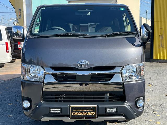 ハイエースバン スーパーGL ダークプライムII 6型 2.8ディーゼル ワンオーナー禁煙車 純正ナビ TRD15インチアルミホイール TRDバンパーガード 電動スライドドア プライバシーガラス トヨタセーフティセンス バックカメラ ETC2.0(32枚目)