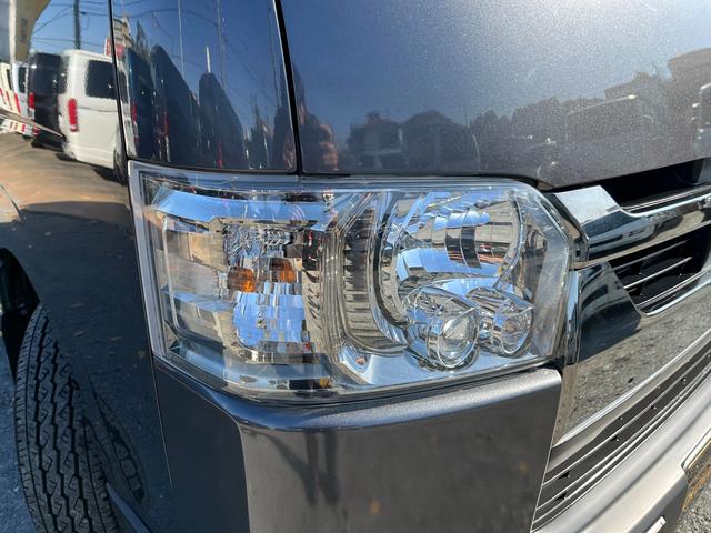 ハイエースバン スーパーGL ダークプライムII 6型 2.8ディーゼル ワンオーナー禁煙車 純正ナビ TRD15インチアルミホイール TRDバンパーガード 電動スライドドア プライバシーガラス トヨタセーフティセンス バックカメラ ETC2.0(39枚目)