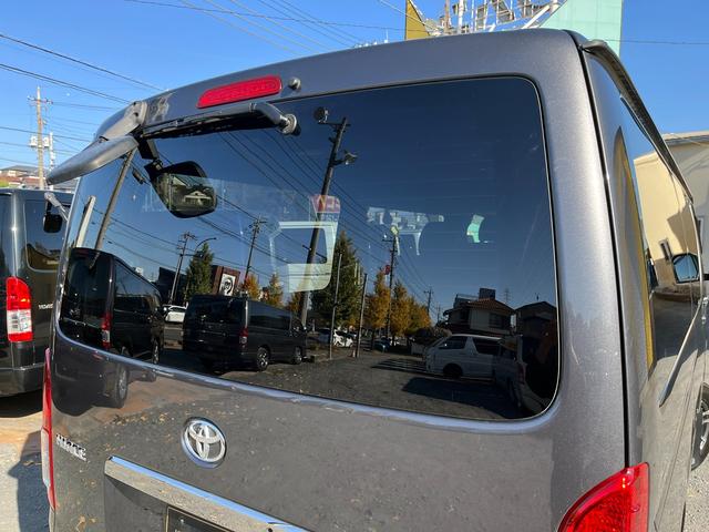 ハイエースバン スーパーGL ダークプライムII 6型 2.8ディーゼル ワンオーナー禁煙車 純正ナビ TRD15インチアルミホイール TRDバンパーガード 電動スライドドア プライバシーガラス トヨタセーフティセンス バックカメラ ETC2.0(47枚目)