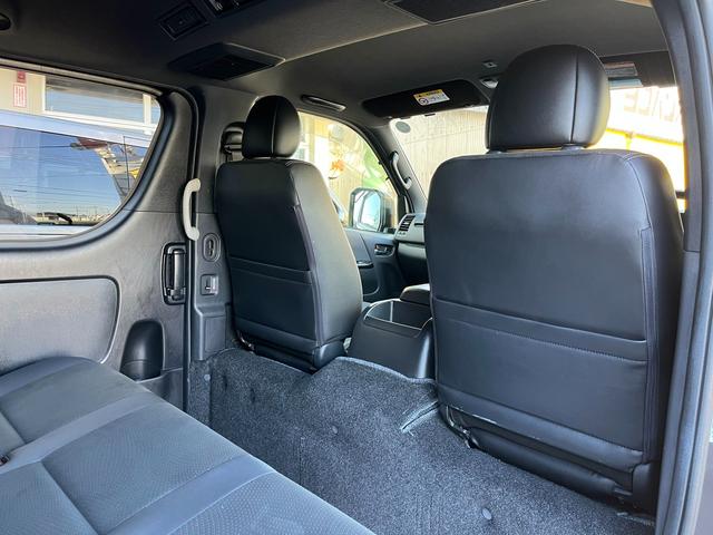 ハイエースバン スーパーGL ダークプライムII 6型 2.8ディーゼル ワンオーナー禁煙車 純正ナビ TRD15インチアルミホイール TRDバンパーガード 電動スライドドア プライバシーガラス トヨタセーフティセンス バックカメラ ETC2.0(59枚目)