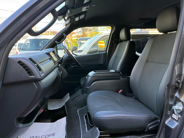 ハイエースバン スーパーGL ダークプライムII 6型 2.8ディーゼル ワンオーナー禁煙車 純正ナビ TRD15インチアルミホイール TRDバンパーガード 電動スライドドア プライバシーガラス トヨタセーフティセンス バックカメラ ETC2.0(75枚目)