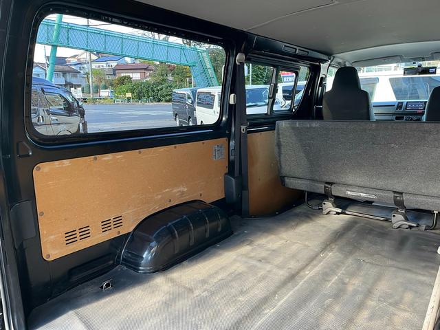 ハイエースバン ロングDX 4型 純正ナビ バックカメラ ETC 隠しスイッチ式セキュリティー プライバシーガラス Wエアバッグ(64枚目)