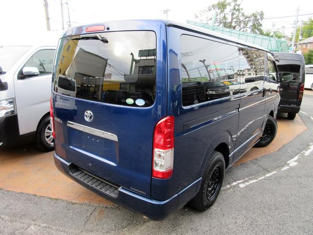 ハイエースバン ロングDX GLパッケージ 4型 純正ナビ Bカメラ ETC 15インチ鉄ホイール ルームキャリア スライド窓 電格ミラー 同色バンパー プライバシーガラス ブラックグリル(16枚目)