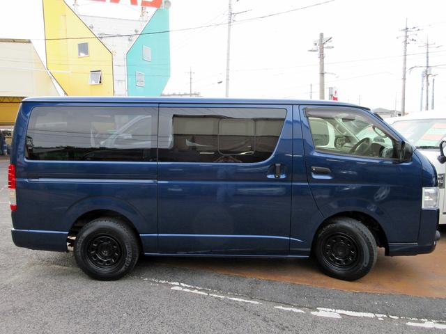 ハイエースバン ロングDX GLパッケージ 4型 純正ナビ Bカメラ ETC 15インチ鉄ホイール ルームキャリア スライド窓 電格ミラー 同色バンパー プライバシーガラス ブラックグリル(42枚目)