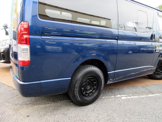 ハイエースバン ロングDX GLパッケージ 4型 純正ナビ Bカメラ ETC 15インチ鉄ホイール ルームキャリア スライド窓 電格ミラー 同色バンパー プライバシーガラス ブラックグリル(51枚目)