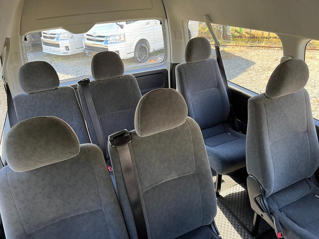 ハイエースワゴン グランドキャビン　５型　レンタカーアップ　禁煙車　電動スライドドア　ＬＥＤヘッドライト　法人モデルナビ　ＥＴＣ　バックカメラ　プライバシーガラス　Ｗエアコン　Ｗエアバッグ　トヨタセーフティセンス（63枚目）