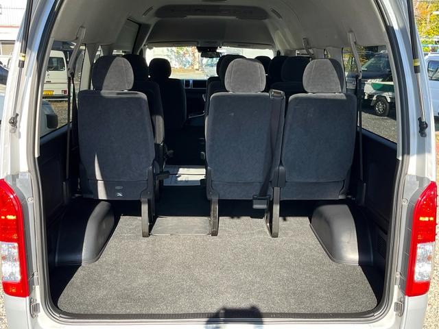 ハイエースワゴン グランドキャビン　５型　レンタカーアップ　禁煙車　電動スライドドア　ＬＥＤヘッドライト　法人モデルナビ　ＥＴＣ　バックカメラ　プライバシーガラス　Ｗエアコン　Ｗエアバッグ　トヨタセーフティセンス（68枚目）