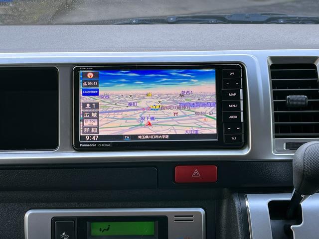 ハイエースワゴン ＧＬ　５型　ワンオーナー　社外ナビＴＶ　電動スライドドア　フローリング加工　ローダウン　４列目ベッドキット　モデリスタエアロ　シートカバー　リアフィルム　後席モニター　バックカメラ　ＥＴＣ（21枚目）