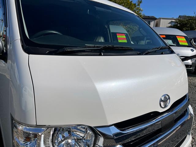ハイエースワゴン ＧＬ　５型　ワンオーナー　社外ナビＴＶ　電動スライドドア　フローリング加工　ローダウン　４列目ベッドキット　モデリスタエアロ　シートカバー　リアフィルム　後席モニター　バックカメラ　ＥＴＣ（39枚目）