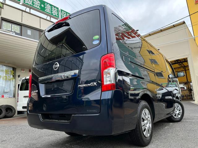 ＮＶ３５０キャラバンバン ロングプレミアムＧＸ　ワンオーナー　純正ナビ　アラウンドビュー　ＥＴＣ　エマージェンシーブレーキ　横滑防止　スライド窓　Ｗエアコン　Ｗエアバッグ　プライバシーガラス　オートクロージャー　ルーフキャリア　ＬＥＤライト（5枚目）