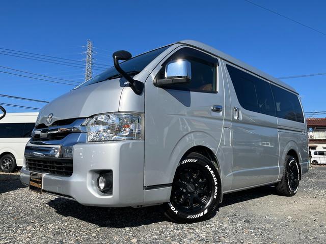 ハイエースワゴン ＧＬ　５型　１０人乗り　社外ナビ　バックカメラ　ＥＴＣ　トヨタセーフティセンス　１６インチアルミ　ウッド調インパネ　レザー調シートカバー　ダブル後席モニター　デジタルルームミラー式ドラレコ　スマートキー（31枚目）