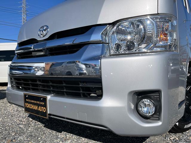 ハイエースワゴン ＧＬ　５型　１０人乗り　社外ナビ　バックカメラ　ＥＴＣ　トヨタセーフティセンス　１６インチアルミ　ウッド調インパネ　レザー調シートカバー　ダブル後席モニター　デジタルルームミラー式ドラレコ　スマートキー（36枚目）