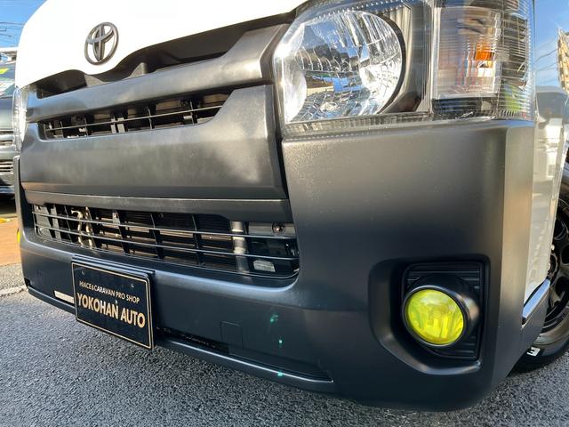 ハイエースバン ロングDX 4型 社外ナビ バックカメラ ETC ローダウン 新品16インチアルミホイール&タイヤ インナーブラックライト 電格ミラー スーパーGLセカンドシート シートカバー ドラレコ プライバシーガラス(32枚目)