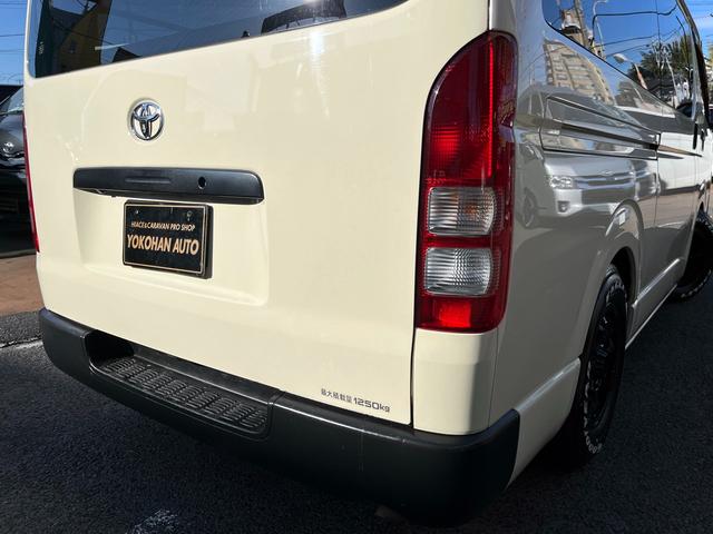 ハイエースバン ロングDX 4型 社外ナビ バックカメラ ETC ローダウン 新品16インチアルミホイール&タイヤ インナーブラックライト 電格ミラー スーパーGLセカンドシート シートカバー ドラレコ プライバシーガラス(47枚目)