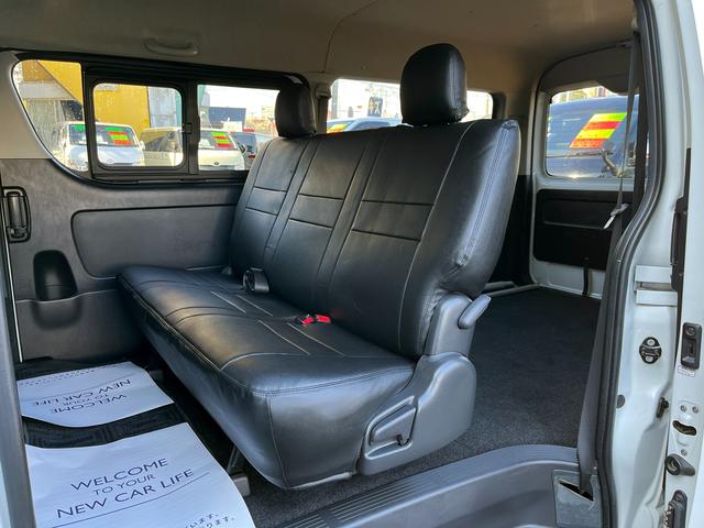 ハイエースバン ロングワイドスーパーGL 5型 2.8ディーゼル ワンオーナー 純正ナビ バックカメラ ETC2.0 ローダウン 16インチアルミ 新品PARADAタイヤ モデリスタエアロ LEDライト シートカバー 前後ソナー ドラレコ(69枚目)