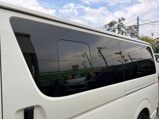 ハイエースバン ロングDX 4型 3.0ディーゼルターボ4WD ワンオーナー禁煙 寒冷地仕様 スライド窓 Wエアバッグ 新規荷室フィルム施工(38枚目)