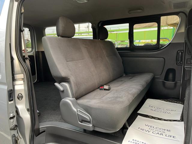 ハイエースバン ロングスーパーGL 5型 2.8ディーゼル 4WD ワンオーナー禁煙 トヨタセーフティセンス バックカメラ ETC プライバシーガラス イージークローザー スライド窓 ナビフルセグTV(9枚目)