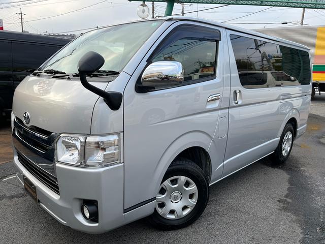 ハイエースバン ロングスーパーGL 5型 2.8ディーゼル 4WD ワンオーナー禁煙 トヨタセーフティセンス バックカメラ ETC プライバシーガラス イージークローザー スライド窓 ナビフルセグTV(20枚目)