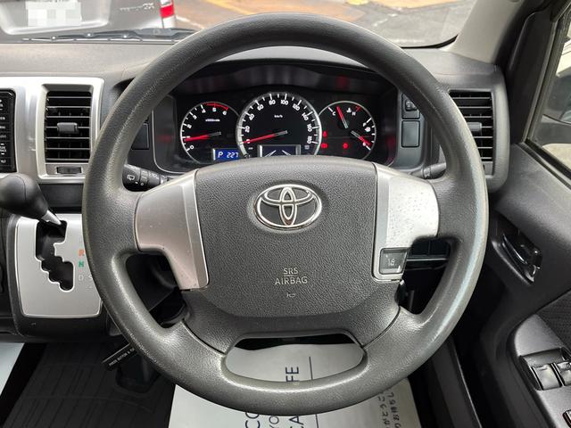 ハイエースバン ロングスーパーGL 5型 2.8ディーゼル 4WD ワンオーナー禁煙 トヨタセーフティセンス バックカメラ ETC プライバシーガラス イージークローザー スライド窓 ナビフルセグTV(26枚目)