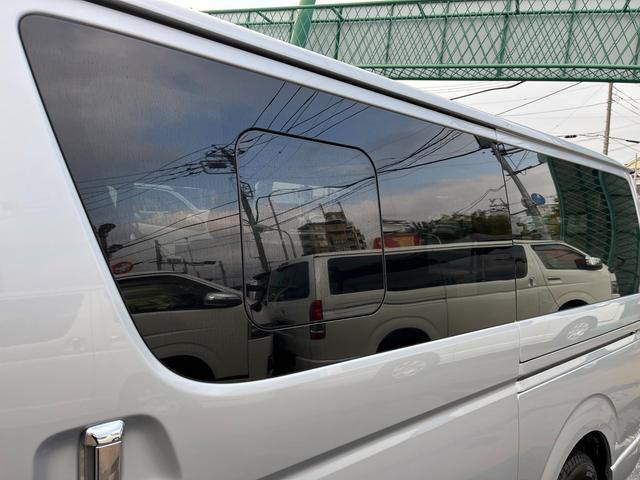 ハイエースバン ロングスーパーGL 5型 2.8ディーゼル 4WD ワンオーナー禁煙 トヨタセーフティセンス バックカメラ ETC プライバシーガラス イージークローザー スライド窓 ナビフルセグTV(39枚目)