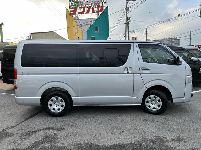 ハイエースバン ロングスーパーGL 5型 2.8ディーゼル 4WD ワンオーナー禁煙 トヨタセーフティセンス バックカメラ ETC プライバシーガラス イージークローザー スライド窓 ナビフルセグTV(45枚目)