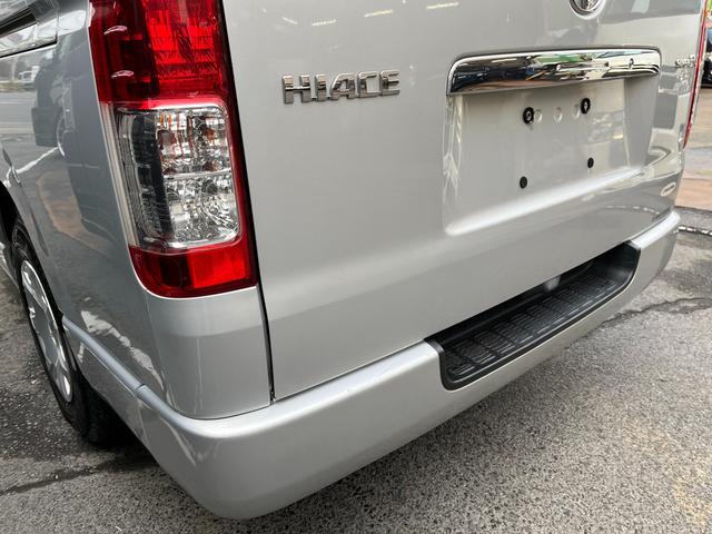 ハイエースバン ロングスーパーGL 5型 2.8ディーゼル 4WD ワンオーナー禁煙 トヨタセーフティセンス バックカメラ ETC プライバシーガラス イージークローザー スライド窓 ナビフルセグTV(50枚目)