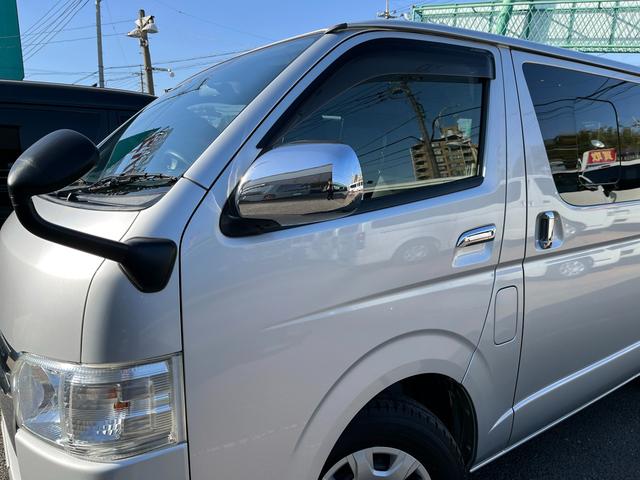 レジアスエースバン ロングスーパーGL 4型 3.0ディーゼルターボ 4WD 純正ナビ バックカメラ ETC LEDライト スライド窓 イージークローザー プライバシーガラス Wエアコン(36枚目)