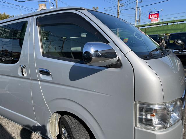 レジアスエースバン ロングスーパーGL 4型 3.0ディーゼルターボ 4WD 純正ナビ バックカメラ ETC LEDライト スライド窓 イージークローザー プライバシーガラス Wエアコン(38枚目)