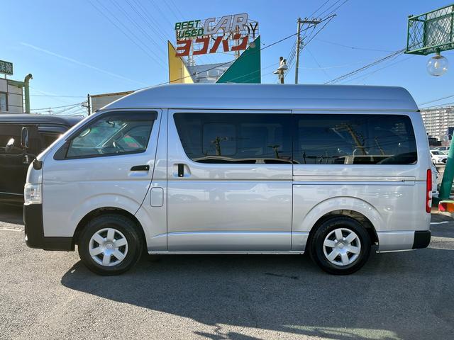 ハイエースバン ロングDX 4型 ハイルーフ パワーリフト付き 荷室ラッシングレール ワンオーナー禁煙 フロア板張り スライド窓 プライバシーガラス 社外ナビ バックカメラ ETC(6枚目)