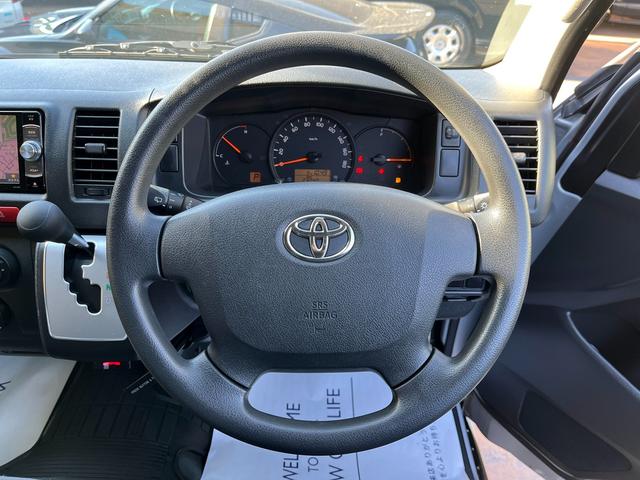 ハイエースバン ロングDX 4型 ハイルーフ パワーリフト付き 荷室ラッシングレール ワンオーナー禁煙 フロア板張り スライド窓 プライバシーガラス 社外ナビ バックカメラ ETC(28枚目)