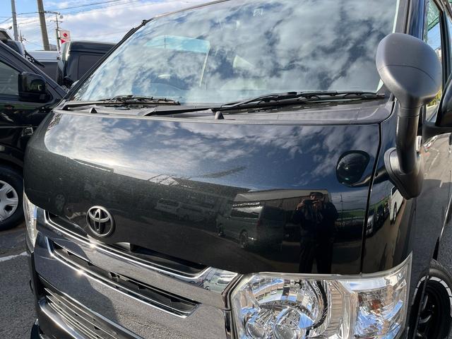 レジアスエースバン ロングＤＸ　ＧＬパッケージ　４型　３．０ディーゼル　５ナンバー１０人乗り公認改造　５ＭＴ　エアロ　１６インチアルミホイール　ローダウン　後席モニター　デジタルルームミラー　クルーズコントロール　社外ナビ　サブウーハー（33枚目）