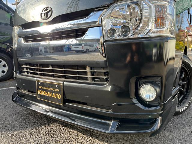 レジアスエースバン ロングＤＸ　ＧＬパッケージ　４型　３．０ディーゼル　５ナンバー１０人乗り公認改造　５ＭＴ　エアロ　１６インチアルミホイール　ローダウン　後席モニター　デジタルルームミラー　クルーズコントロール　社外ナビ　サブウーハー（35枚目）