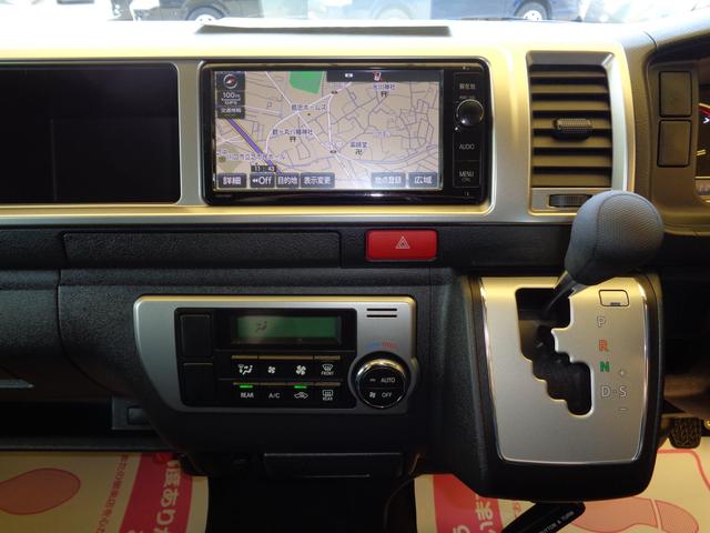 ロングワイドスーパーGL 4型6AT1オーナー禁煙車SDフルセグバックカメラスマートキーエアロLEDライト新品15AW&ナスカーローダウンWエアバック(11枚目)