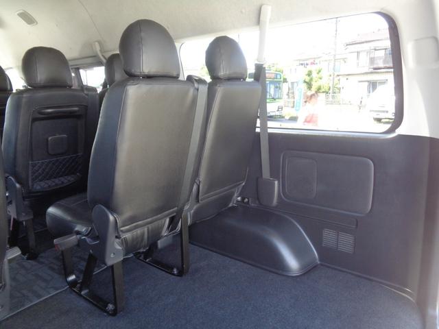 グランドキャビン　５型トヨタセーフティセンス１オーナー禁煙ＳＤナビフルセグＴＶバックカメラビルトインＥＴＣパワースライドドアスマートキーエアロＬＥライト黒革調シートＷエアＢステアリングスイッチスライド窓全席シートベルト(60枚目)