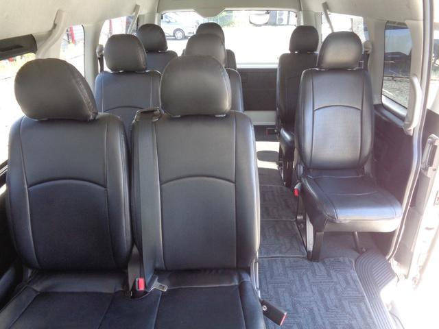 グランドキャビン　５型トヨタセーフティセンス１オーナー禁煙ＳＤナビフルセグＴＶバックカメラビルトインＥＴＣパワースライドドアスマートキーエアロＬＥライト黒革調シートＷエアＢステアリングスイッチスライド窓全席シートベルト(66枚目)