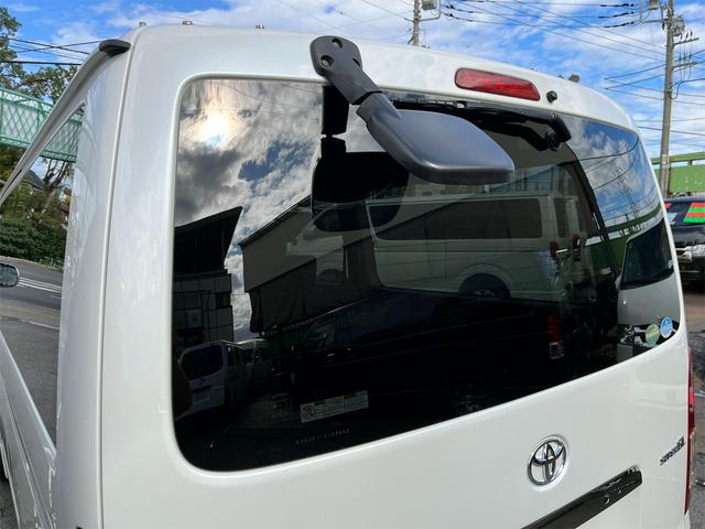 ハイエースバン ロングスーパーGL 4型 3.0ディーゼルT 純正ナビ バックカメラ ETC 電動スライドドア 前後ドライブレコーダー LEDライト LEDフォグ スマートキー プライバシーガラス Wエアバッグ(46枚目)