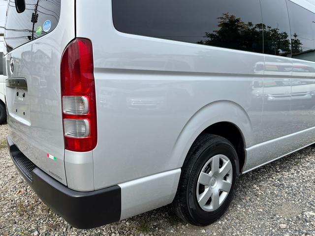 ハイエースバン SロングワイドDX 5型 2.8ディーゼルターボ 寒冷地仕様4WD トヨタセーフティセンス 社外リアヒーター バックカメラー ETC 社外ナビ(56枚目)