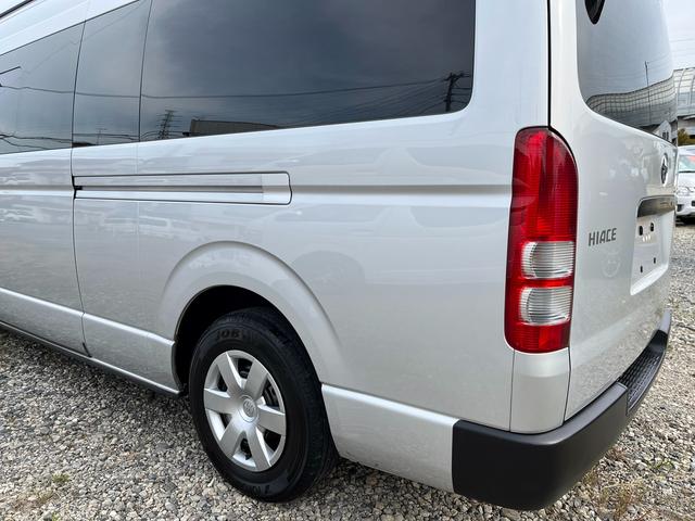 ハイエースバン SロングワイドDX 5型 2.8ディーゼルターボ 寒冷地仕様4WD トヨタセーフティセンス 社外リアヒーター バックカメラー ETC 社外ナビ(58枚目)