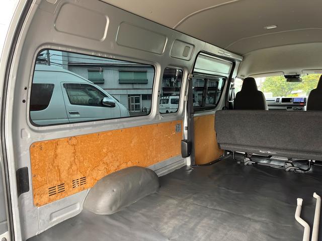ハイエースバン SロングワイドDX 5型 2.8ディーゼルターボ 寒冷地仕様4WD トヨタセーフティセンス 社外リアヒーター バックカメラー ETC 社外ナビ(69枚目)