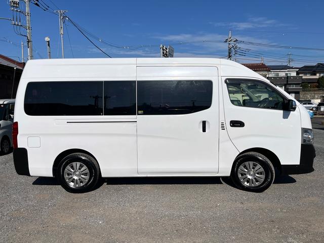NV350キャラバンバン スーパーロングDXターボ ディーゼル4WD ハイルーフ 3人乗り登録 アラウンドビューモニター 社外ナビ エマージェンシーブレーキ 横滑り防止 電格ミラー(42枚目)