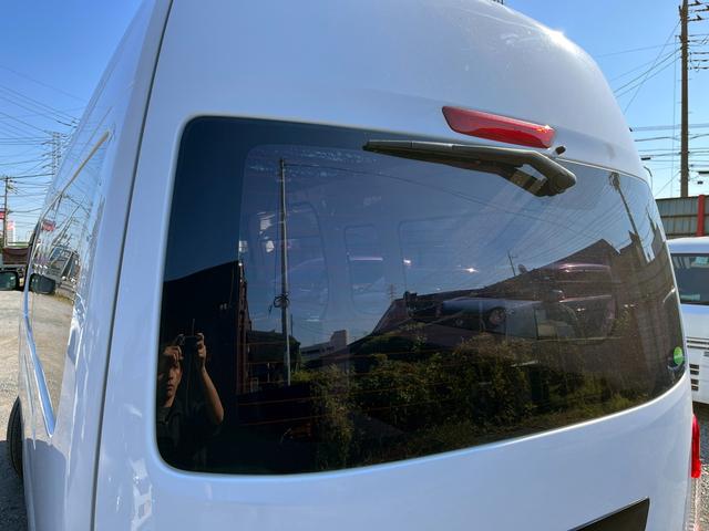 NV350キャラバンバン スーパーロングDXターボ ディーゼル4WD ハイルーフ 3人乗り登録 アラウンドビューモニター 社外ナビ エマージェンシーブレーキ 横滑り防止 電格ミラー(46枚目)