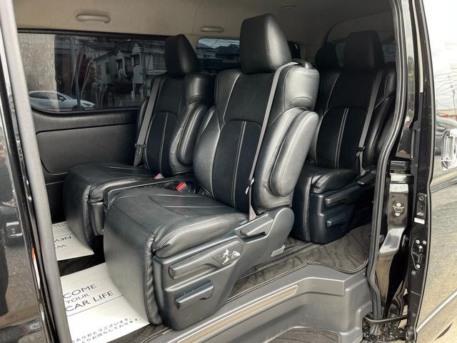 ハイエースワゴン ＧＬ　６型ファインテックツアラー　１０人乗り　１１インチナビ　フリップダウンモニター　電動スライドドア　モデリスタエアロ　１５インチアルミホイール　ＬＥＤフォグ　レザー調シートカバー　バックカメラ　ＥＴＣ（9枚目）
