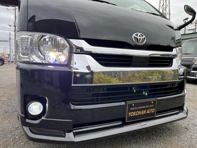 ハイエースワゴン ＧＬ　６型ファインテックツアラー　１０人乗り　１１インチナビ　フリップダウンモニター　電動スライドドア　モデリスタエアロ　１５インチアルミホイール　ＬＥＤフォグ　レザー調シートカバー　バックカメラ　ＥＴＣ（18枚目）