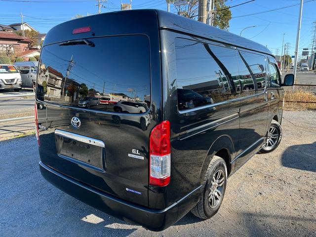 ハイエースワゴン ＧＬ　６型ファインテックツアラー　１０人乗り　１１インチナビ　フリップダウンモニター　電動スライドドア　モデリスタエアロ　１５インチアルミホイール　ＬＥＤフォグ　レザー調シートカバー　バックカメラ　ＥＴＣ（20枚目）