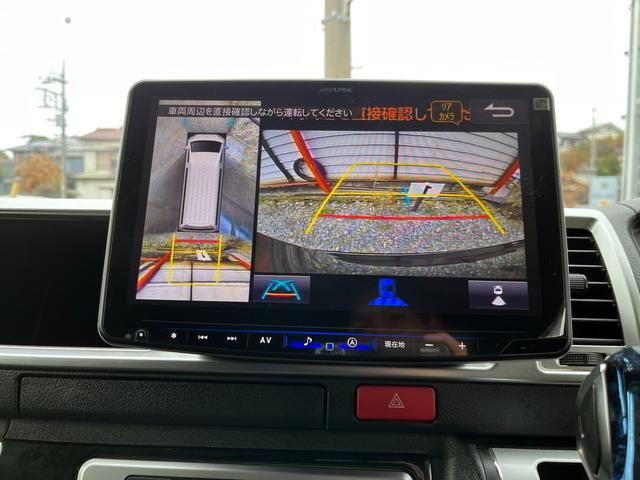 ハイエースワゴン ＧＬ　６型ファインテックツアラー　１０人乗り　１１インチナビ　フリップダウンモニター　電動スライドドア　モデリスタエアロ　１５インチアルミホイール　ＬＥＤフォグ　レザー調シートカバー　バックカメラ　ＥＴＣ（26枚目）
