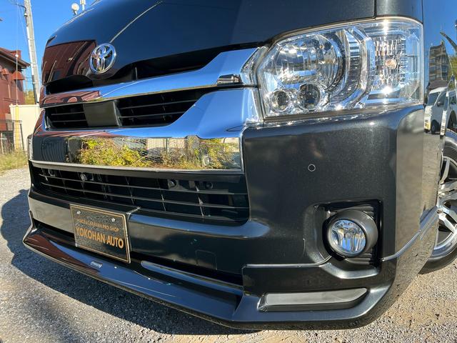 ハイエースワゴン ＧＬ　６型ファインテックツアラー　１０人乗り　１１インチナビ　フリップダウンモニター　電動スライドドア　モデリスタエアロ　１５インチアルミホイール　ＬＥＤフォグ　レザー調シートカバー　バックカメラ　ＥＴＣ（37枚目）