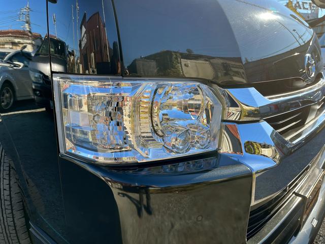 ハイエースワゴン ＧＬ　６型ファインテックツアラー　１０人乗り　１１インチナビ　フリップダウンモニター　電動スライドドア　モデリスタエアロ　１５インチアルミホイール　ＬＥＤフォグ　レザー調シートカバー　バックカメラ　ＥＴＣ（40枚目）